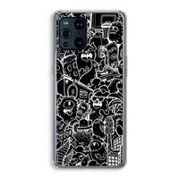 Vexx Black City : Oppo Find X3 Transparant Hoesje