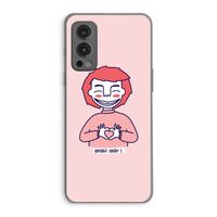 Hartje: OnePlus Nord 2 5G Transparant Hoesje