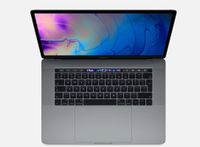 Refurbished MacBook Pro 15 inch Touchbar i9 2.4 32 GB 512 GB Licht gebruikt