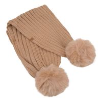 Baby Dutch sjaal pompon sand Maat