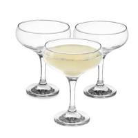 Pasabasche Prosecco/champagneglazen - 6x - transparant - glas - 270 ml - laag model - Champagneglazen - thumbnail