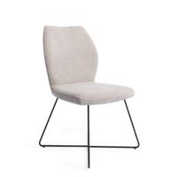Jesper Home Eetkamerstoel 'Ikata' Cross Black, kleur Pretty Plaster