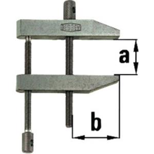 Bessey PA40 Parallelle schroefklem Spanbreedte (max.):40 mm Afm. werkbereik:27 mm