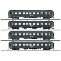 Märklin 43788 H0 set van 4 personenrijtuigen B1 van de SJ