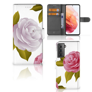 Samsung Galaxy S21 Hoesje Roses