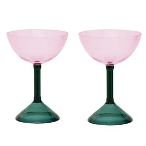Urban Nature Culture - Cocktail Hour! - Coupeglas set/2 h15cm