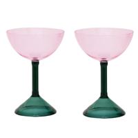 Urban Nature Culture - Cocktail Hour! - Coupeglas set/2 h15cm Urban Nature Culture - Cocktail Hour! - Coupeglas set/2 h15cm