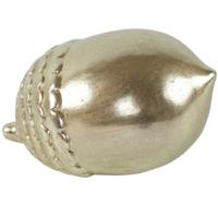 Countryfield beeld eikel ludwig l goudkleurig 18 cm | 6 stuks