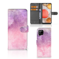 Hoesje Samsung Galaxy A42 5G Pink Purple Paint