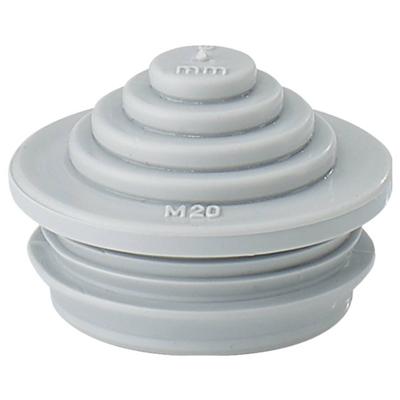 Hensel STM 20 Standentule Plaatdikte (max.): 4 mm Lichtgrijs 1 stuk(s)