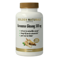 Koreaanse ginseng 500mg 60 Vegetarische capsules