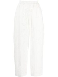 Charo Ruiz Ibiza pantalon Lya à coupe ample - Blanc