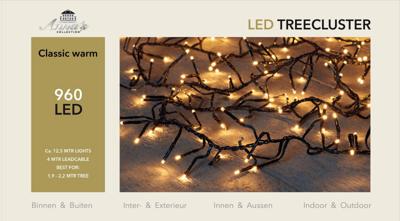 1,9-2,2m treecluster 12,5m/960led classic warm Anna's collection - Annas collection