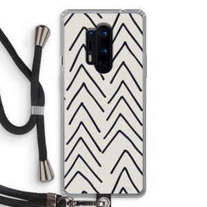 Marrakech Arrows: OnePlus 8 Pro Transparant Hoesje met koord