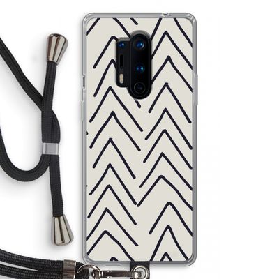 Marrakech Arrows: OnePlus 8 Pro Transparant Hoesje met koord