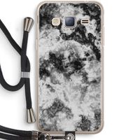 Onweer: Samsung Galaxy J3 (2016) Transparant Hoesje met koord