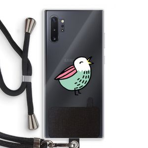 Birdy: Samsung Galaxy Note 10 Plus Transparant Hoesje met koord