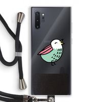 Birdy: Samsung Galaxy Note 10 Plus Transparant Hoesje met koord Birdy: Samsung Galaxy Note 10 Plus Transparant Hoesje met koord