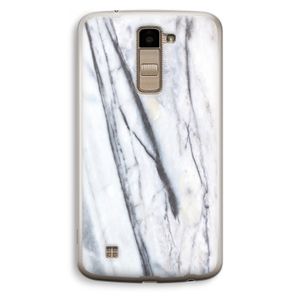 Gestreepte marmer: LG K10 (2016) Transparant Hoesje
