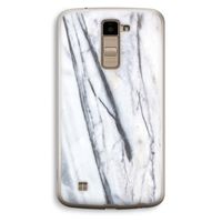 Gestreepte marmer: LG K10 (2016) Transparant Hoesje