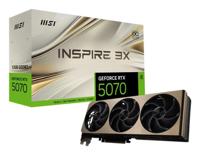 MSI GeForce RTX 5070 12G INSPIRE 3X OC NVIDIA 12 GB GDDR7