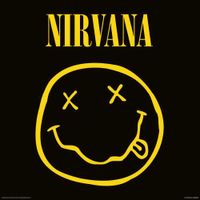 Nirvana Smiley Album Cover 30.5x30.5cm - thumbnail