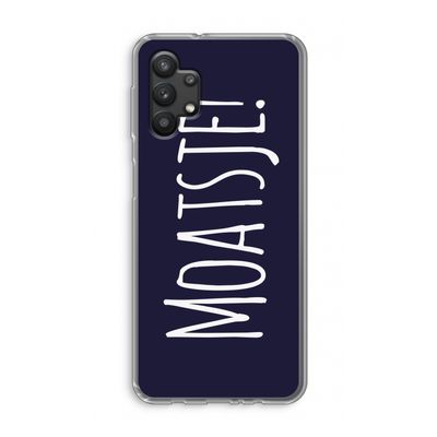 Moatsje!: Samsung Galaxy A32 5G Transparant Hoesje