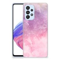 Smartphone hoesje Samsung Galaxy A53 5G Pink Purple Paint