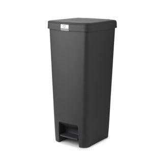 Brabantia pedaalemmer stepup 40l dark grey