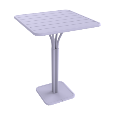 Fermob Luxembourg tuintafel hoog 80x80 cm Marshmallow