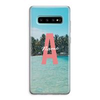 Pacific Dream: Samsung Galaxy S10 Plus Transparant Hoesje