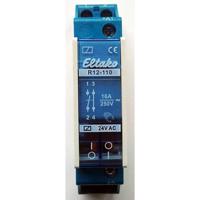 Eltako R12-110-24V Schakelrelais Nominale spanning: 24 V Schakelstroom (max.): 8 A 1x NO, 1x NC 1 stuk(s) - thumbnail