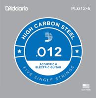 D'Addario PL012-5 Losse Snaren .012 Elektrisch/Western 5-Pack