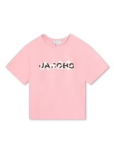 Marc Jacobs Kids t-shirt en coton à logo imprimé - Rose