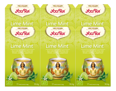 Yogi Tea Lime Mint Voordeelverpakking