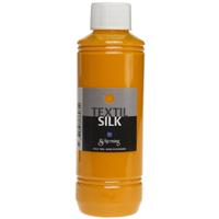 Schjerning Zijdeverf es silk, goudgeel, 250 ml/ 1 fles