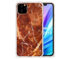 Apple iPhone 11 Pro Max Anti-Shock Hoesje Marmer Bruin