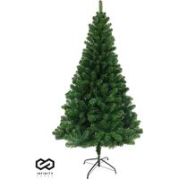 Infinity Goods Kunstkerstboom - 240 cm - Realistische Kunststof Kerstboom - Metalen Standaard - Zonder Verlichting -