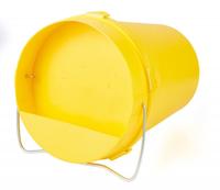 Ligemmer kunststof geel 55 liter