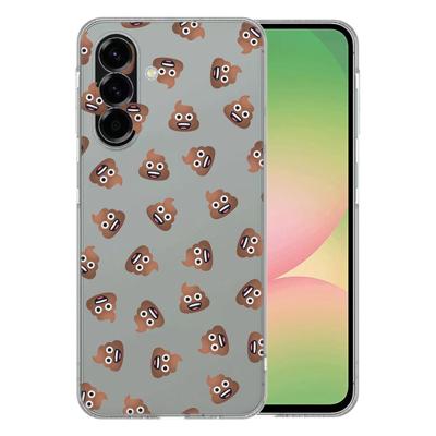 TPU Hoesje Samsung Galaxy A56 - Poep Emojis Backcover