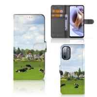 Motorola Moto G31 | G41 | Telefoonhoesje | Met pasjeshouder | Koeien