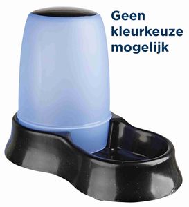 TRIXIE VOER- EN WATERDISPENSER KUNSTSTOF ASSORTI 28X17X20 CM 1,5 LTR 2 ST