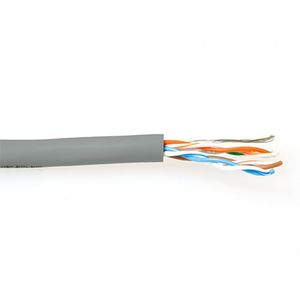 ACT FS100H CAT5E F/UTP Kabel Massief Grijs 100 meter