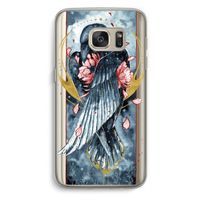 Golden Raven: Samsung Galaxy S7 Transparant Hoesje
