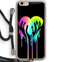 Hold My Heart: iPhone 6 PLUS / 6S PLUS Transparant Hoesje met koord