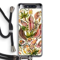 Haeckel Nepenthaceae: Samsung Galaxy A80 Transparant Hoesje met koord