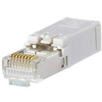 Metz Connect METZ CONNECT E-DAT Industry RJ45 1401500810-I Stekker, recht Aantal polen 8P8C Lichtgrijs 1 stuk(s) - thumbnail