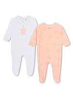 Kenzo Kids pyjama à imprimé graphique - Orange