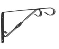 Nature muurhaak antraciet 30 cm