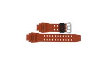 Horlogeband Casio GA-1000-4A Kunststof/Plastic Oranje 16mm